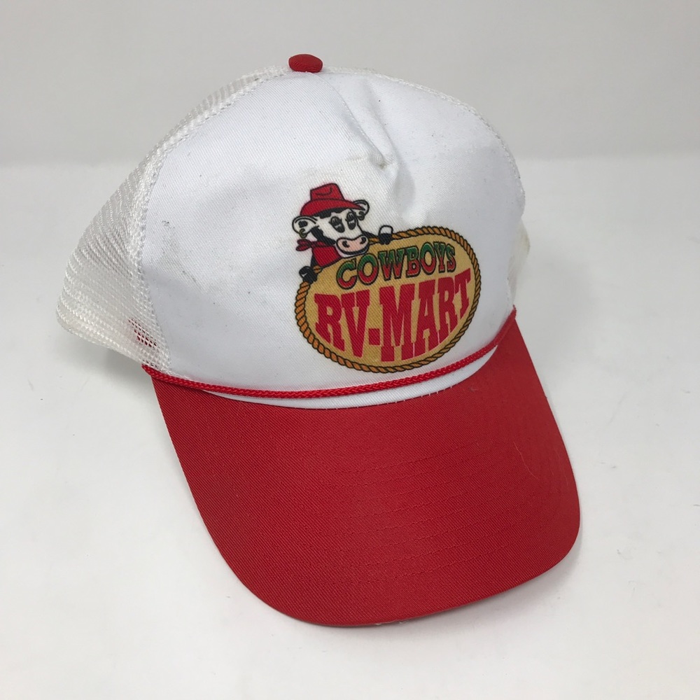 Vintage Cowboys RV Mart SnapBack Trucker Hat